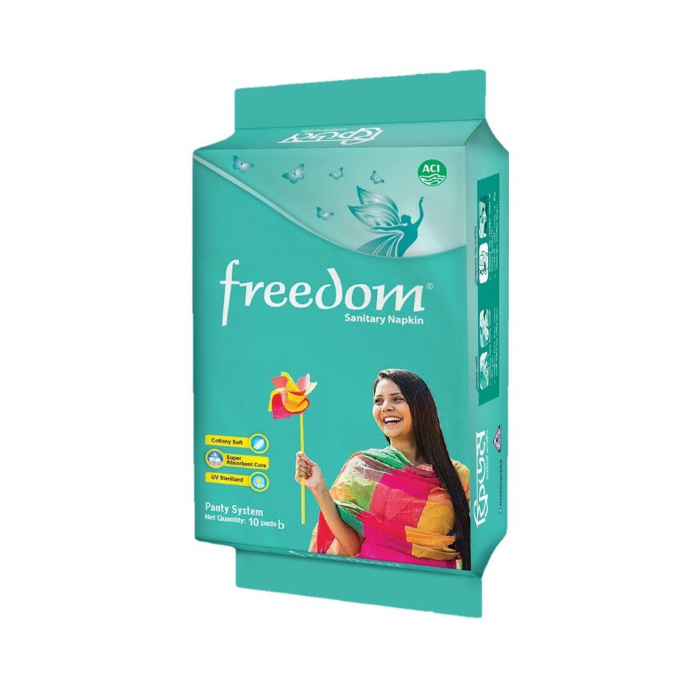 A5 Freedom Panty System Sanitary Napkin