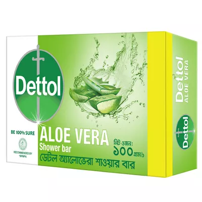 Dettol Aloe Vera Shower Bar - Image 2