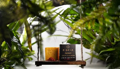 Ribana Saffron Goat's Milk Soap - Image 2