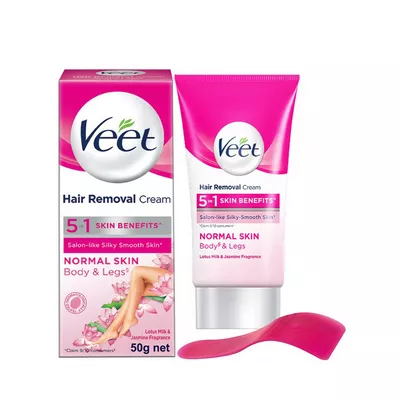 Veet Hair Removal Cream Normal Skin With Lotus Milk
