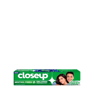 Closeup Toothpaste Menthol Fresh