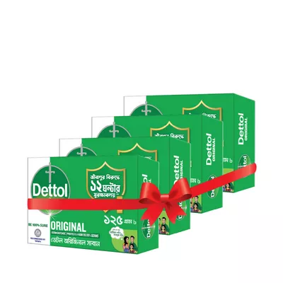 Dettol Soap Bathing Bar Original Germ Defence 125 gm (Combo Pack)
