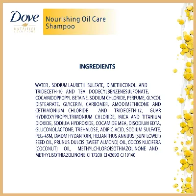 Dove Shampoo Nourishing Oil Care - Image 2