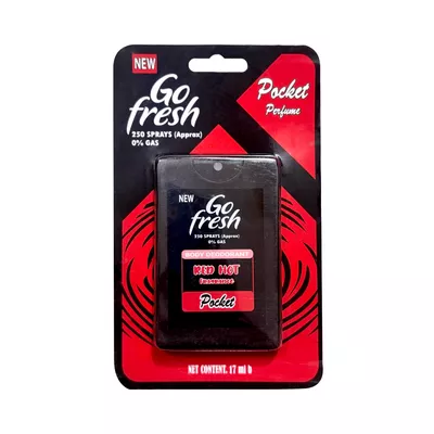 Go Fresh pocket Perfume Red Hot Fragrance