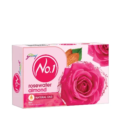 Godrej No.1 Rose Soap - Image 2