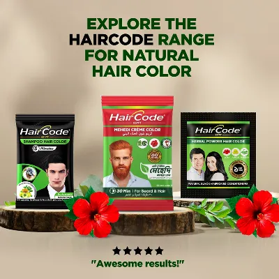 Haircode Egypt Mehedi Creme Color (Hair & Beard) - Image 7