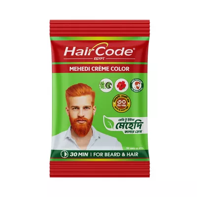 Haircode Egypt Mehedi Creme Color (Hair & Beard)