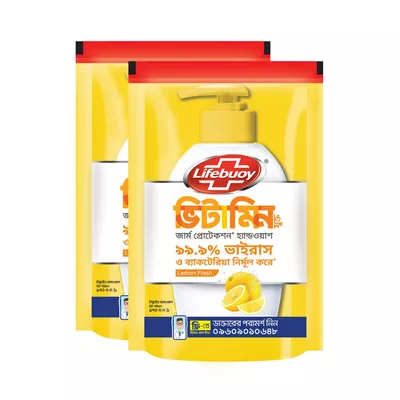 Lifebuoy Handwash Lemon Fresh 170 ml (Combo Pack)