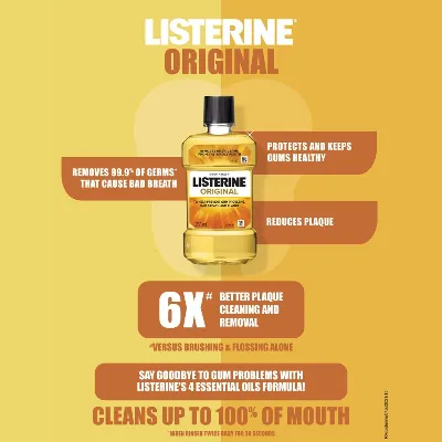 Listerine Original Liquid Mouthwash - Image 7