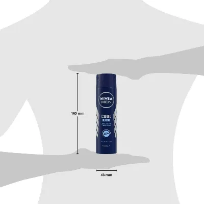 Nivea Men Body Spray Cool Kick Extra Dry - Image 3