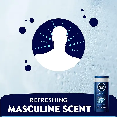 Nivea Men Cool Kick Shower Gel - Image 2
