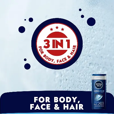 Nivea Men Cool Kick Shower Gel - Image 3