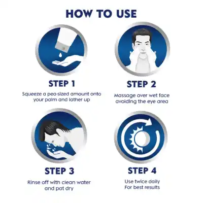.Nivea Men Dark Spot Reduction Face Wash - Image 3