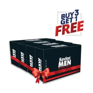 Savlon Men Soap 100 gm (Buy 3 Get 1 Free)