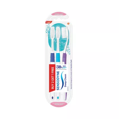 Sensodyne Deep Clean Toothbrush (Buy 2 Get 1 Free)
