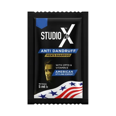 Studio X Anti Dandruff Shampoo For Men (5ml X 12 pcs)