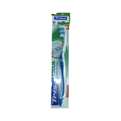Trisa Tooth Brush Focus Pro Clean Medium (Assorted colour) - Image 5