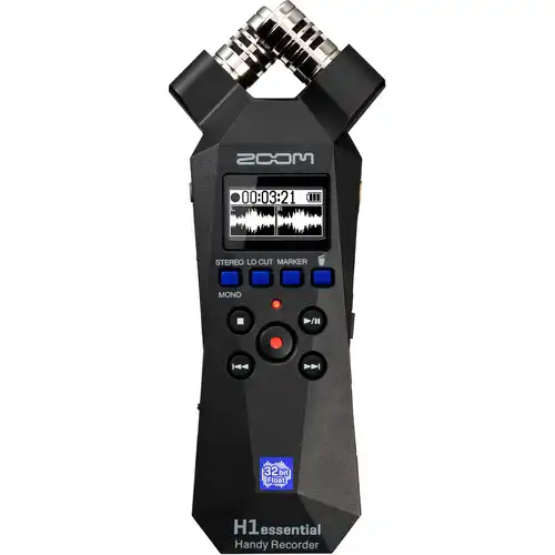 Zoom H1 Essential 2-Track Handy Audio Recorder - Image 2