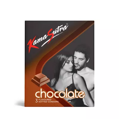 KS2 Kamasutra Chocolate Flavoured Dotted Condom