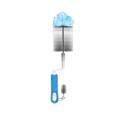Lion Bottle & Nipple Brush (Blue)