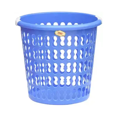 Npoly Laundry Basket (Blue) 15 x 15 inch