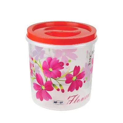 Npoly Printed Container (Tr Pink) 10 ltr